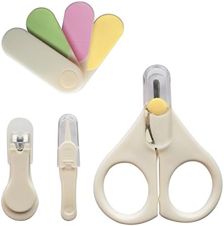 Hemai Children's Round Edge Safety Nail Scissors Nail Care Kit Set