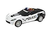 Toy State Road Rippers Protect and Serve Chevy Corvette C7 Police Vehicle