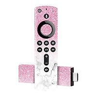 MightySkins Skin Compatible with Amazon Fire TV Stick 4K - Marble Glitz | Protective, Durable, and Unique Vinyl Decal wrap Cover | Easy to Apply, Remove, and Change Styles | Made in The USA