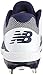 New Balance Men's 4040 V4 Metal Baseball Shoe, Navy/White, 10 D US