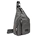 Saygoer Sling Bag Pack Canvas Cross Body Bag with Adjustable Strap