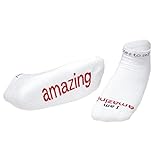 Notes to Self Socks I am Amazing White