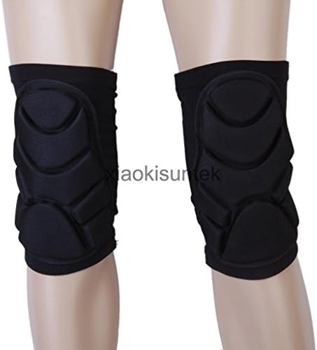 1 Pair Foam Snowboard Ski Skateboard Scooter Knee Pads Brace Guards Protection (M)