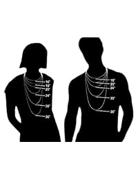 Verona Jewelers - Collar de plata de ley 925 italiana, 0.059 in, 0.079 in, cadena de bolas de plata, collar de cuentas de plata de ley, collares de bolas de plata, collar de cuentas italianas, collar de cuentas de plata