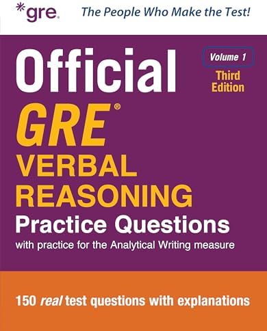 Amazon.com: Official GRE Quantitative Reasoning Practice Questions