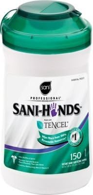 Sani-Hands® Instant Hand Sanitizing Wipes, 150 Wipes/Tub
