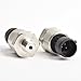 Eyourlife Pressure Transducer, Fuel Pressure Sender with Connector, Sensor for Oil, Fuel, Air, Water, 1/8