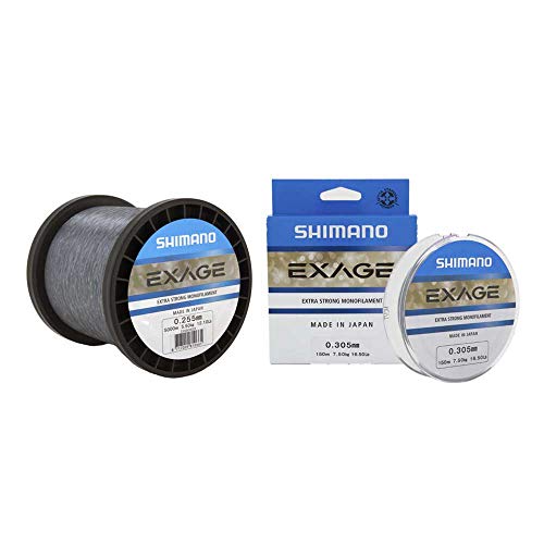 Shimano Exage 1000m 0,225mm 4,40kg Angelschnur Monofile Schnur Monoschnur Monofil Mono Line