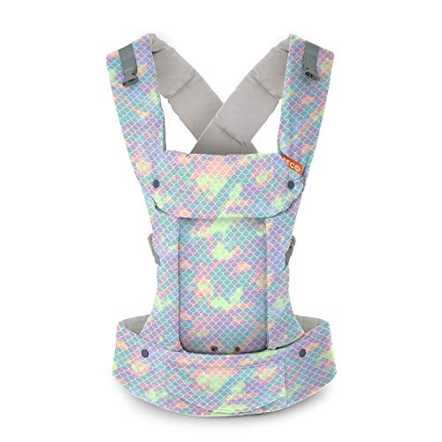 Beco Gemini Baby Carrier - Mermaid Sorbet, Sleek and Simple 5-in-1 All Position Backpack Style Sling for Holding Babies, Infants and Child from 7-35 lbs Certified Ergonomic - Thumbnail 6