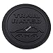zorratin Metal Trail Rated 4x4 Round Emblem Badge for Jeep Wrangler Unlimited JK Cherookee Rubicon Liberty Patriot Latitude