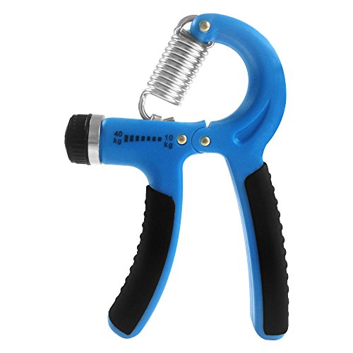 DONGJI Hand Grips Strengthener, Adjustable Resistance 22-88 Lbs, Hand Exerciser Strength Trainer Hand-muscle Developer , Build Hand Finger Wrist and Forearm Strength Easily