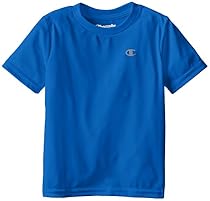 Champion  Little Boys' Performance Short Sleeve Tee, Team Blue, 4