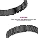 Oitom Stainless Steel Bands Compatilbe with Fitbit Charge 2,Premium Stainless Steel SS Metal Replacement Watch Band Strap for Smart Fitness Watch(Black)