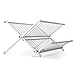 Miusco Dish Rack Aluminum Folding Drying Rack, 2-tier Dish Drainer