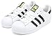 adidas Originals Kid's Unisex Superstar White/Black/White 3.5