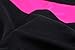 Huiyuzhi Women's Heart Shape Fitness Yoga Sport Pants Leggings (XS, Red-White) (0L, Black-Pink)