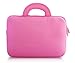 amCase 13.3 inch Chromebook Case Sleeve for iPad Pro, ASUS C300 Chromebook/Samsung Chromebook 2/Acer Chromebook/MacBook Air/Pro/Toshiba Chromebook/Lenovo Yoga 2/3 with Handle (Pink)…