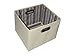 Alexi Ricci Khaki Tan 11x11x11 Folding Storage Bin