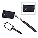 WBOY Telescoping Lighted Inspection Mirror LED Lighted Flexible Inspection Mirror 360 Swivel For Extra Viewing General Tools