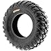 SunF 25x8R12 25x8x12 ATV UTV A/T Radial Race Replacement 6 PR Tubeless Tires A043, [Set of 2]