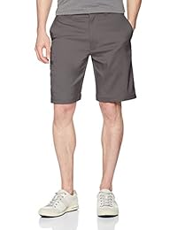 Pantalón corto de carga de cintura activa delantera plana PGA TOUR para hombre