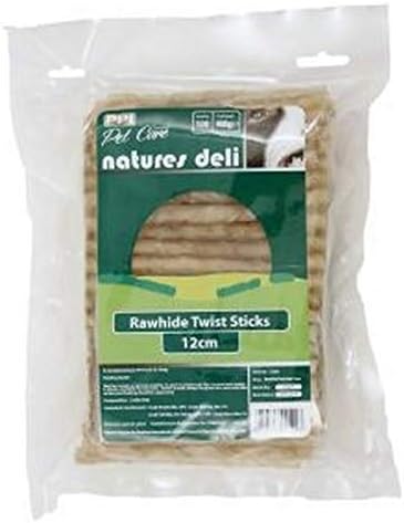 Dog LifeTwists Rawhide, 5-Inch/9-10 mm, 100-Count
