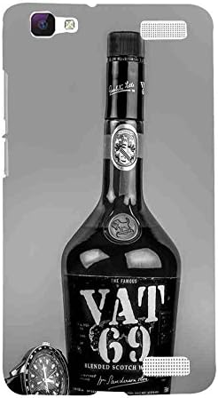 CHAPLOOS Designer Printed Smooth Matte Protective Mobile Case Back Pouch Cover for Vivo V1 Max