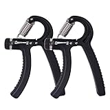 Yifi-Tek Hand Grip Strengthener Workout, Hand Exerciser, Strength Trainer, Adjustable Resistance Range 30-145 Lbs, Non-slip Gripper, Great for Athletes Pianists Kids & Hand Rehabilitation Exercising