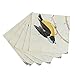 Alink Spring Birds Paper Napkins, 20 Count Shabby Chic Napkins for Wedding, Dinner Tea Party Shower