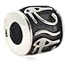 Eye of Horus Egyptian Symbol of Protection, Royal Power and Good Health 925 Sterling Silver Bead Fits Pandora European Bracelets (Antique)