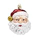 Old World Christmas Ornaments Jingle Bell Santa Glass Blown Ornaments for Christmas Tree