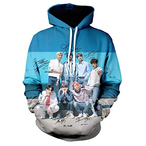 Galaxy Bts Sweater Official Women's Print Galaxy Hoodies, Kpop