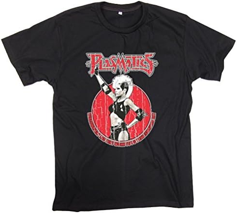 Finewear Unisex Plasmatics Coup d'Etat Punk Rock Skinhead Glam Noise Nice Black Tee Shirts (XL)