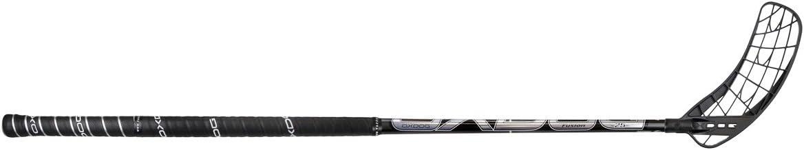 2016 Oxdog Fusion Oval MB Floorball Stick, Black, 103 cm, Left