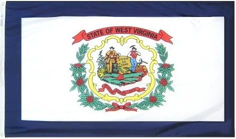 All Star Flags3x5' West Virginia Heavy Weight Nylon Flag from