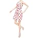 Doll Accessories 12 Pcs Mixed Doll Clothes Dress and 10 Pairs Doll Shoes Fix For Barbie Doll Girl Birthday Christmas Gift (22pcs)