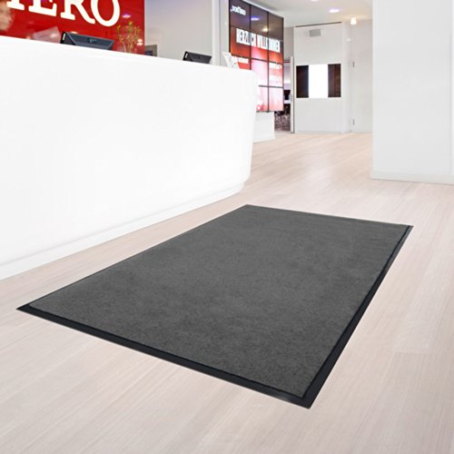 casa pura Entrance Mat | Europe's # 1 Front Door Mat for Home and Business | Gray - 24" x 72"