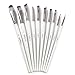 Craftamo Paint Brush Set. 10 Professional Paint Brushes for Artists. Use as Watercolor Brushes, Acrylic Paint Brushes, Oil Paint Brushes and Face Paint Brushes.