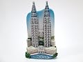 Petronas Tower Malaysia 3d New Fridge Magnet Souvenir Ceramic Resin Gift