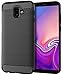Sucnakp Galaxy J6 Plus Case, TPU Shock Absorption Technology Raised Bezels Protective Cover for Samsung Galaxy J6 Plus(Black)