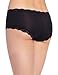 Maidenform Women's Modal Cheeky Hipster with Lace Panty, Red Sweetheart Print/Black, 6