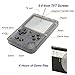 Augstar Retro Handheld Game Console, FC System Plus Extra Joystick Portable Mini Controller 3 Inch Support TV 2 Player 168 Classic Game Console,Present for Boy Kids Adult - (Transparent Black)