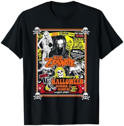 Amazon.com: Rob Zombie Frankenstein Halloween T-Shirt : Clothing 
