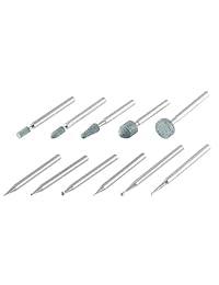 Dremel 689 01 kit de herramientas giratorias para tallado y grabado, 11 piezas