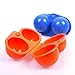 Keyzone Portable Egg Storage Box Container Hiking Outdoor Camping Carrier for 2 Egg Case