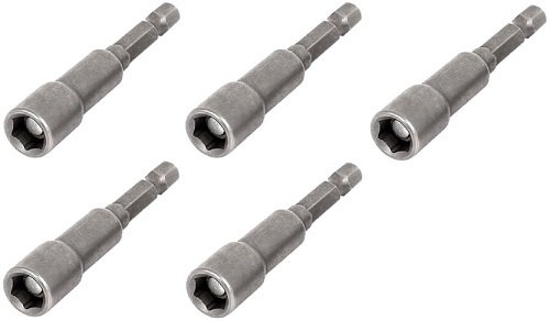 Eurobit 2790 Magnetic Socket Spanners, Steel, 6-7-8-10-13 mm