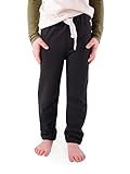 Colored Organics Boys' Hudson Organic Toddler Lightweight Fleece Athletic Pants