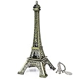 SiCoHome Eiffel Tower 7.0 inch Bronze Paris Small Eiffel Tower for Room Decor,Cake Topper,Gifts,Party and Home Decoration