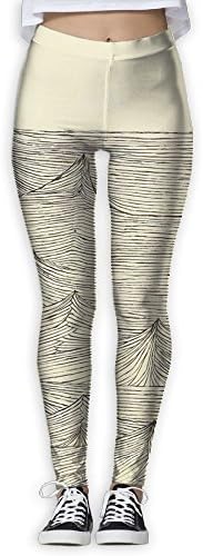 GHBDNK Great Wave Long Yoga Pants Running Tights Women Youth