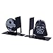 Star Wars Dark Side Bookends - Decorative Metal Darth Vader and Death Star Designs